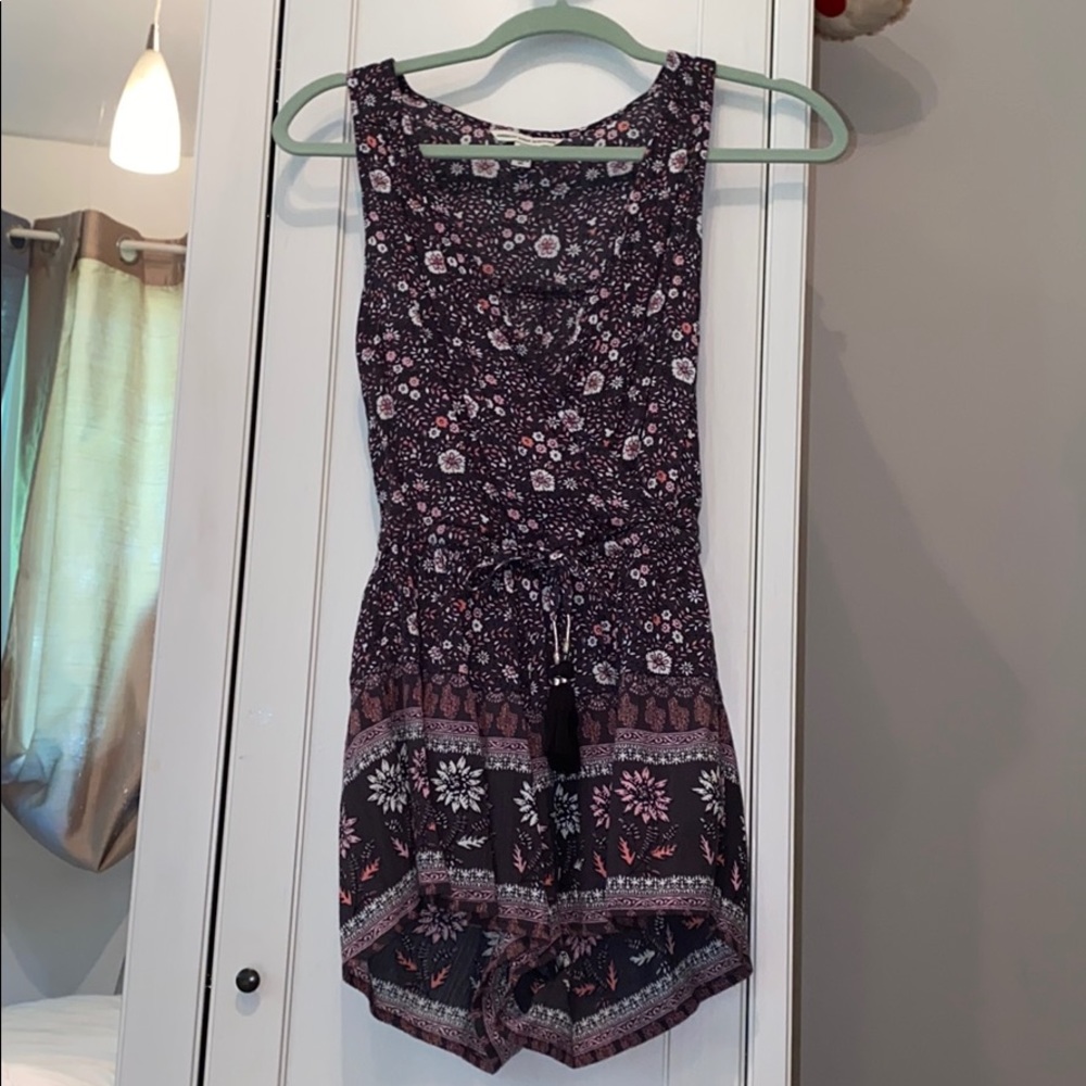 American eagle floral romper